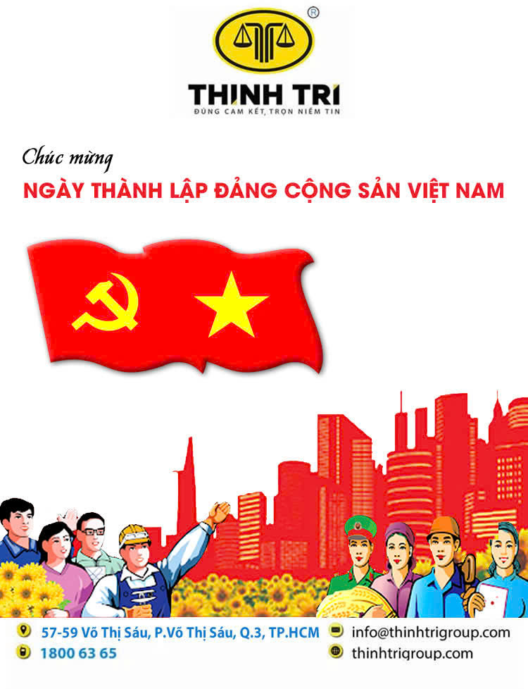 HỆ THỐNG LUẬT THỊNH TRÍ KỶ NIỆM 95 NĂM NGÀY THÀNH LẬP ĐẢNG CỘNG SẢN VIỆT NAM (3/2/1930 - 3/2/2025)