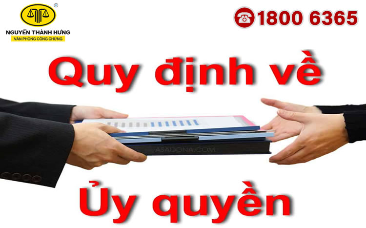 Uỷ quyền chuyển nhượng đất
