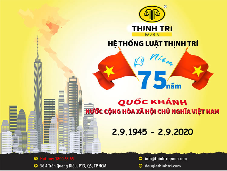 THE LAW SYSTEM OF THINH TRI CONCEPT 75 YEARS OF THE STATE OF THE SOCIALIST REPUBLIC OF VIETNAM (September 2, 1945 - September 2, 2020)