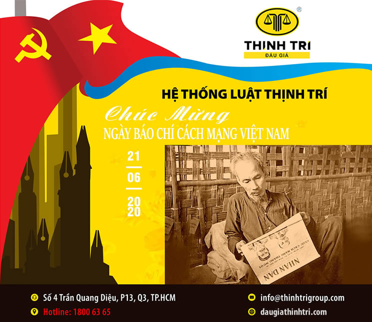 The Thinh Tri Law System congratulates Vietnam Revolutionary Journalist's day 21/06/2020