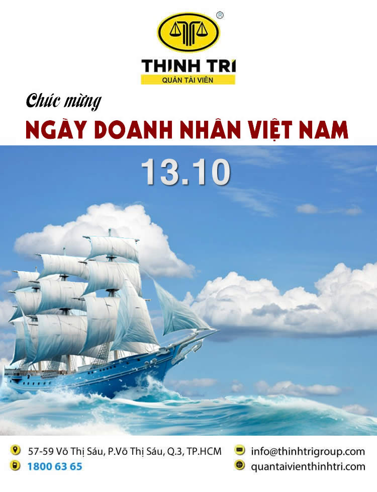 CÔNG TY HỢP DANH QUẢN LÝ VÀ THANH LÝ TÀI SẢN THỊNH TRÍ CHÚC MỪNG NGÀY DOANH NHÂN VIỆT NAM