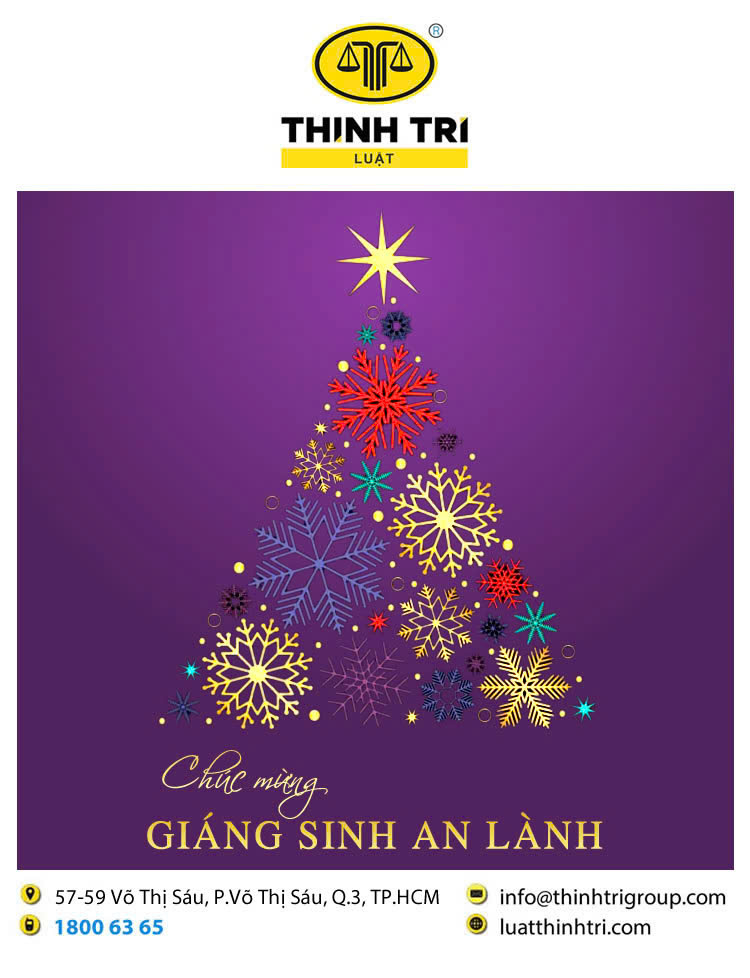 CÔNG TY LUẬT TNHH THỊNH TRÍ CHÚC MỪNG GIÁNG SINH AN LÀNH 2024