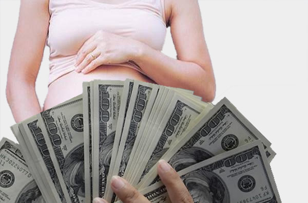 Receiving money for surrogacy, fined up to 10 million
