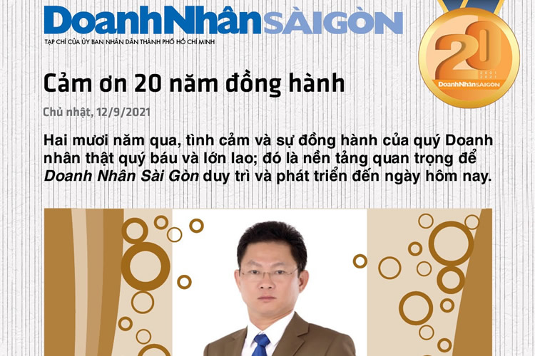 20 - year accompany between Thinh Tri Law group with Saigon Entrepreneur Newspaper