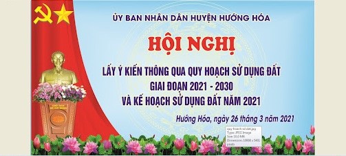 Hội nghị lấy ý kiến về quy hoạch và kế hoạch sử dụng đất huyện Hướng Hóa