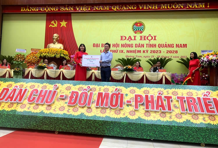 Đại hội đại biểu Hội Nông dân tỉnh Quảng Nam lần thứ IX (nhiệm kỳ 2023 – 2028)