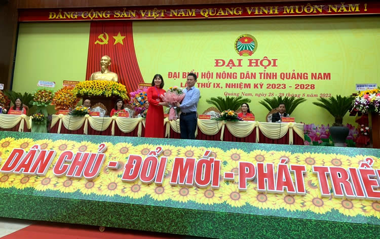Đại hội đại biểu Hội Nông dân tỉnh Quảng Nam lần thứ IX (nhiệm kỳ 2023 – 2028)