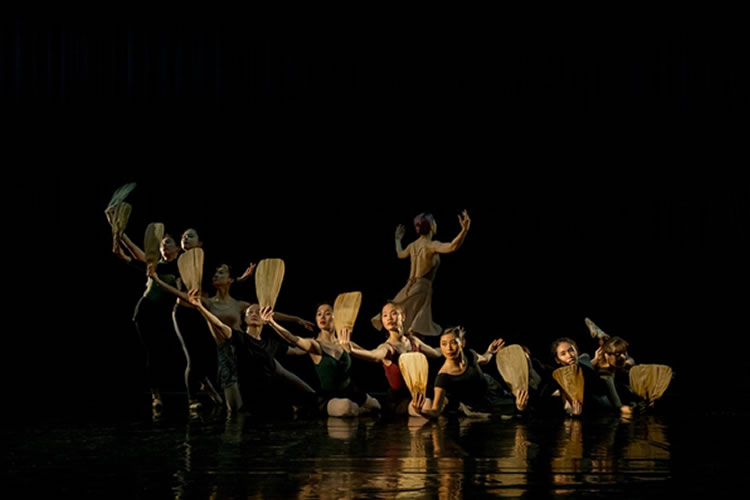 Một cảnh trong vở trong ballet Kiều của Nhà hát Giao hưởng nhạc vũ kịch TP Hồ Chí Minh