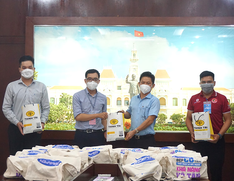 Thinh Tri Law contributes to prevent COVID-19 with Ho Chi Minh City Youth Union