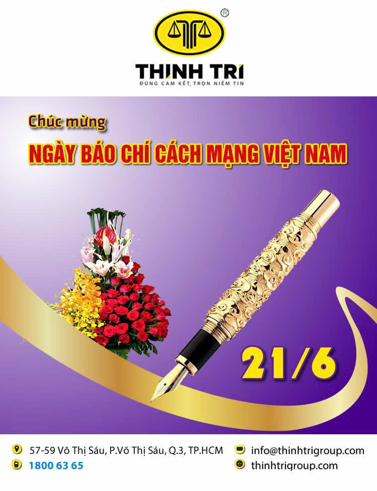 HỆ THỐNG LUẬT THỊNH TRÍ KỶ NIỆM 100 NĂM NGÀY BÁO CHÍ CÁCH MẠNG VIỆT NAM (21/6/1925 - 21/6/2025)